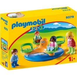 PLAYMOBIL 9379 1-2-3 - Enfants Et Manège