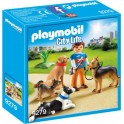 PLAYMOBIL 9279 City Life - Entraineur Et Chiens