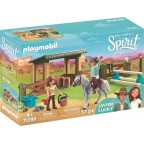 PLAYMOBIL 70119 Spirit - Entrainement Lucky et Javier