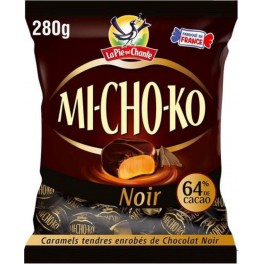 Michoko Bonbons caramel chocolat noir