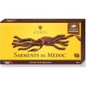 Chocolaterie de Margaux Sarment Du Médoc Noir Fleur De Sel 155g (lot de 3)