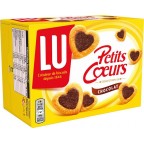 LU Petits Coeurs Collection LU Chocolat 125g (lot de 6)