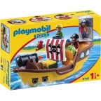 PLAYMOBIL 9118 1.2.3 - Bateau De Pirates