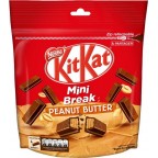 Nestlé Kit Kat Mini Break Peanut Butter 104g (lot de 4)