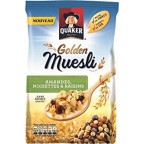 Quaker Golden Muesli Amandes Noisettes Et Raisins 500g