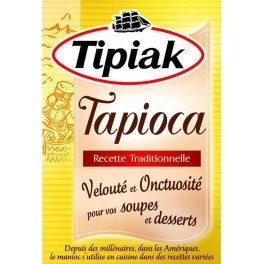 Tipiak Tapioca Recette Traditionnelle Velouté et Onctuosité pour Vos Soupes et Desserts 250g