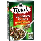 Tipiak Lentilles Vertes Tenue Parfaite par 2 Sachets 240g