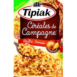 Tipiak Céréales de Campagne Blé Riz Sarrasin Fondant 330g