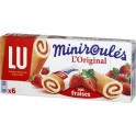 LU Mini Roulés L’Original aux Fraises 150g