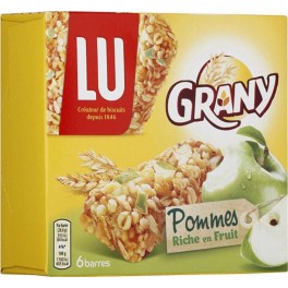 LU Grany Pommes Riche en Fruit 208g