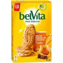 LU BelVita Petit Déjeuner Miel et Pépites de Chocolat 5 Céréales Complètes 400g