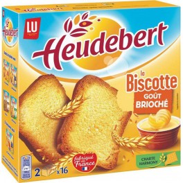 LU Heudebert La Biscotte Goût Brioché 280g