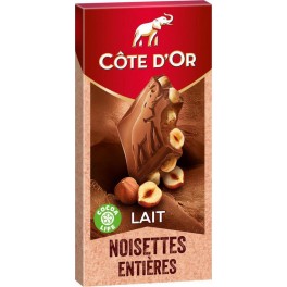 Côte d'Or Côte d’Or Lait Noisettes Entières 180g