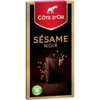 Côte d'Or Côte d’Or Sésame Noir 100g