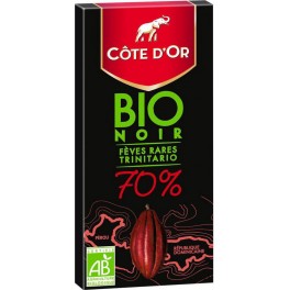 Côte d'Or Côte d’Or BIO Noir 70% Fèves Rares Trinitario 90g