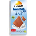 Gerblé Chocolat au Lait Sans Sucres Ajoutés 80g