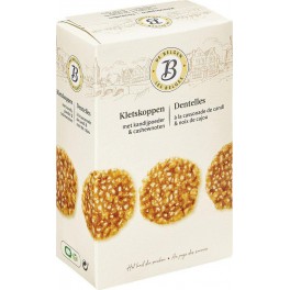 DE BELGEN Days Of Wonder Biscuits Dentelles cassonade & noix de cajou 75g