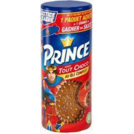 LU Prince Biscuits au blé complet goût tout choco x15 300g (lot de 6)