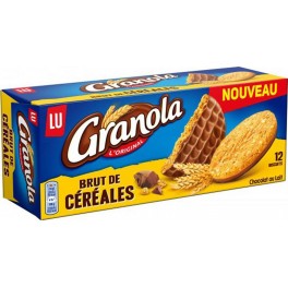 LU Granola L’Original Brut de Céréales Chocolat au Lait 168g (lot de 6)