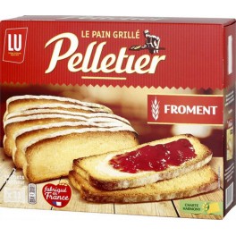 LU Le Pain Grillé Pelletier Froment 455g (lot de 6)