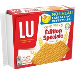 LU Collection LU Édition Spéciale 74% de Blé Parfum Noix de Coco 150g (lot de 6)