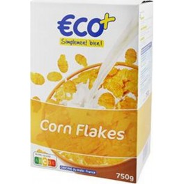 Céréales Corn Flakes Eco+ sucrés 750g