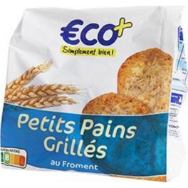 Petit pain grillé complet Eco+ 225g