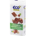 Chocolat au lait Eco+ Noisette 4x100g