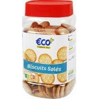 Assortiment biscuits salés Eco+ 350g