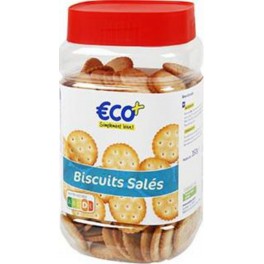 Assortiment biscuits salés Eco+ 350g