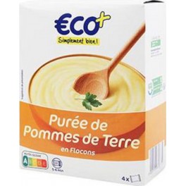 Purée de pommes de terre Eco+ Déshydratée 4x125g