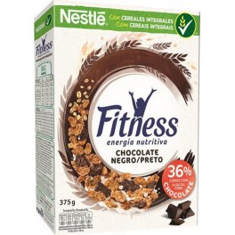 Nestlé Fitness Chocolat Noir 375g (lot de 4)