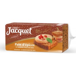 JACQUET Pain d'épices pour foie gras 350g