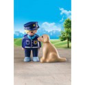 Playmobil 70408 POLICIER AVEC CHIEN 1.2.3