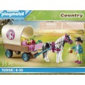 Playmobil 70998 CARRIOLE AVEC ENFANT ET PONEY