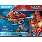 Playmobil 71195 HELICOPTERE POMPIERS