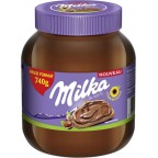 MILKA Pâte à tartiner aux noisettes 740g