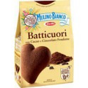 MULINO BIANCO Batticuori biscuits au chocolat en forme de coeur 350g