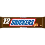 SNICKERS Barres chocolatées aux cacahuètes grillées et caramel