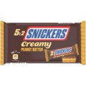 SNICKERS Creamy barres chocolatées aux cacahuètes grillées et caramel