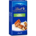 LINDT Maître chocolatier tablette de chocolat au lait noisettes 2x100g