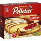 Pelletier Pain grillé au Froment x24 500g (lot de 3)