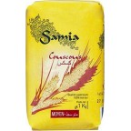 Samia Couscous Moyen de Qualité Supérieure 100% Blé Dur 1Kg (lot de 6)