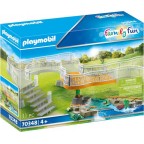 PLAYMOBIL 70348 Family Fun Extension pour parc animalier