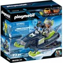 PLAYMOBIL 70235 Top agents Rebelle arctique et scooter des neiges