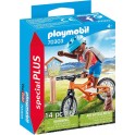 PLAYMOBIL 70303 Spécial Plus Cycliste avec marmotte