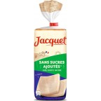 Jacquet Pain de mie Sans croûte Sans sucres ajoutés 475g