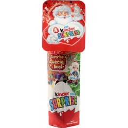 Kinder Surprise Noël (Étui de 4 Œufs Surprise)