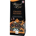 Royal des Lys Abtey Chocolat noir fourré à la liqueur Grands alcools 180g