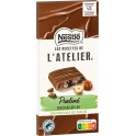 Les recettes de l'atelier Nestlé Chocolat au lait fourré praliné 143g